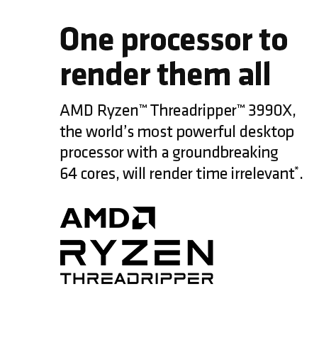 AMD threadripper 3990X