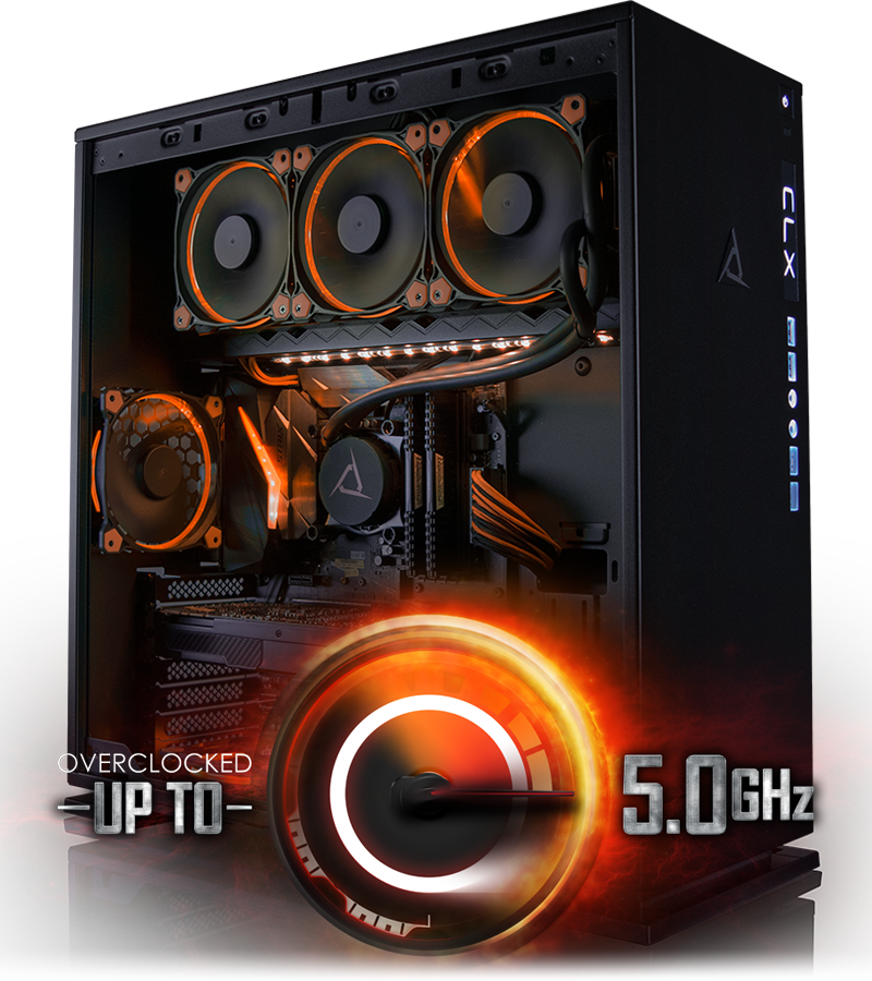 CLX SET Gaming PC features