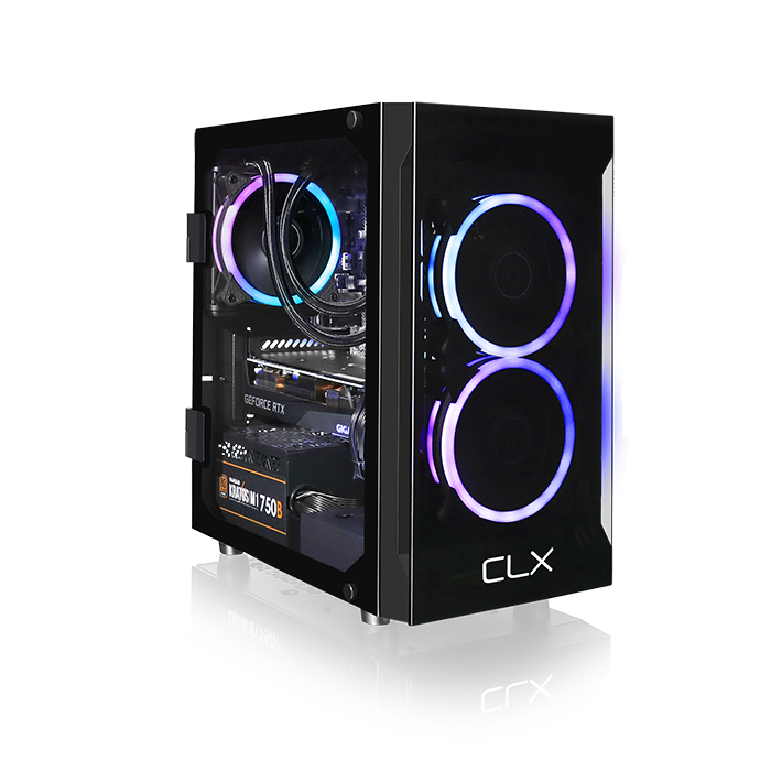 CLX SET AMD RYZEN 5 ESSENTIAL RTS 2 Ready To Ship Gaming PC CLX Gaming